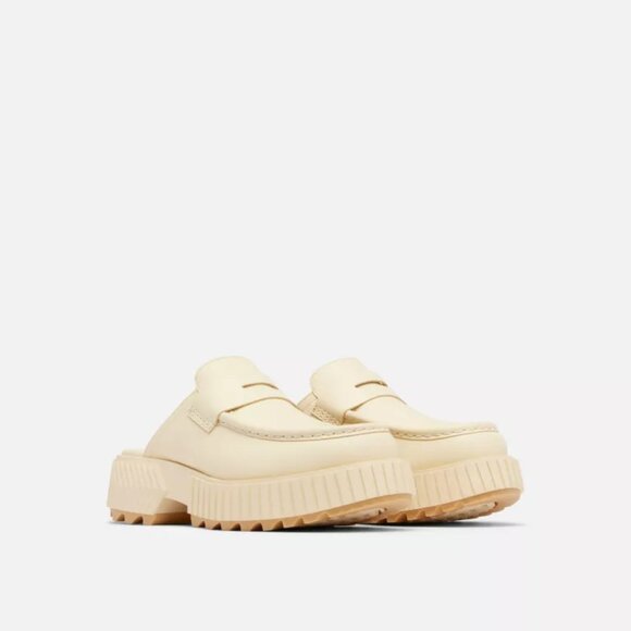 NEW Sorel Ona Ave Loafers - Waterproof, Leather in Honey White For Women 925 5s3 - Picture 7 of 10